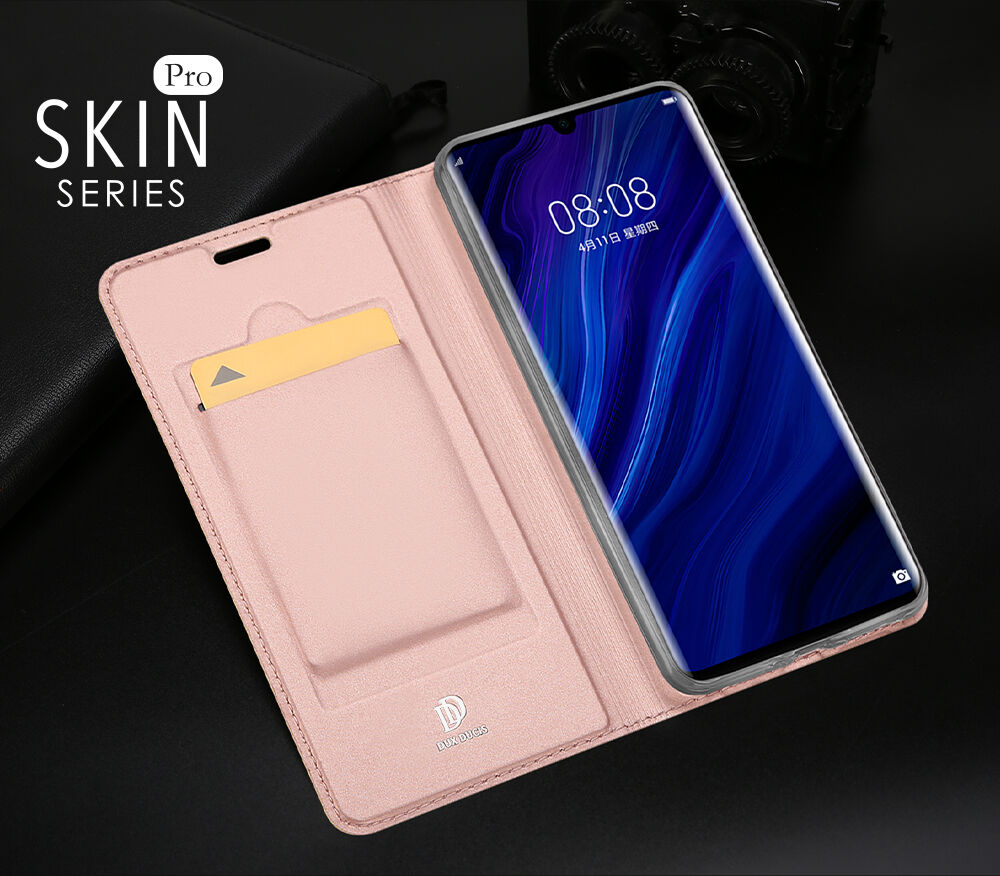 Dux Ducis Skin Pro pokrowiec flip do Huawei P30 Pro - czarny