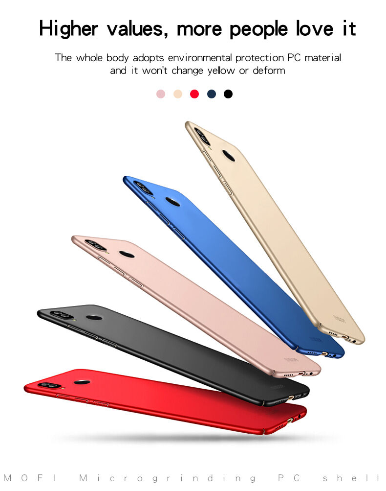 Mofi Shield etui plastikowe do Honor 10 Lite - niebieskie