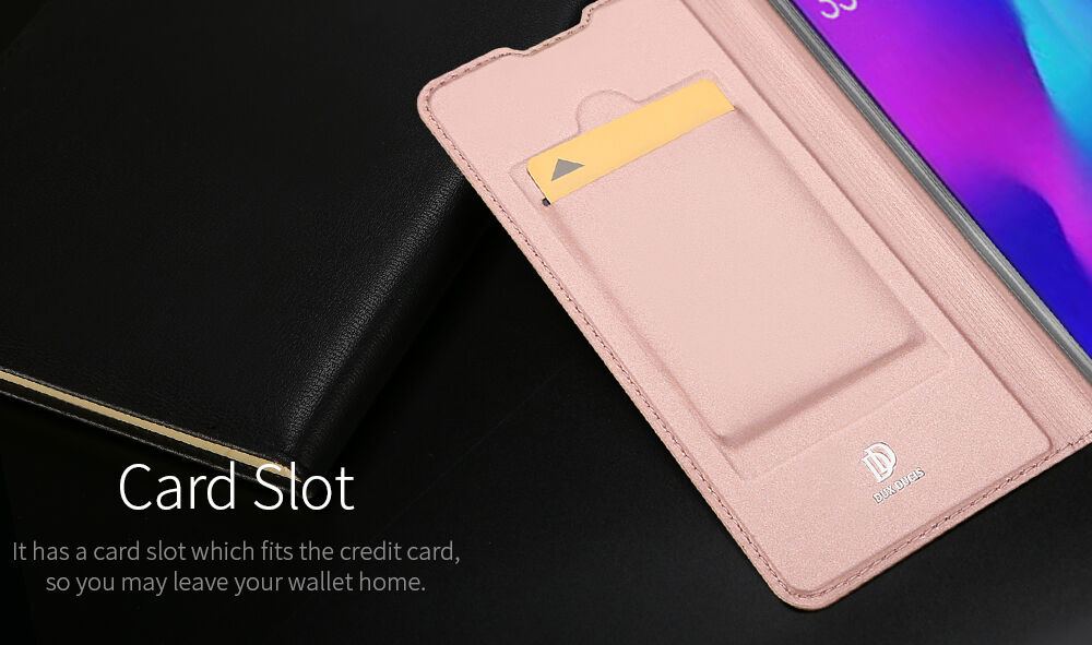 Dux Ducis Skin Pro pokrowiec flip do Huawei P30 - ciemnoniebieski