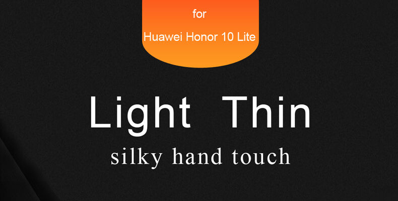 Lenuo Leshield etui plastikowe do Honor 10 Lite / Huawei P Smart (2019) - ciemnoniebieskie