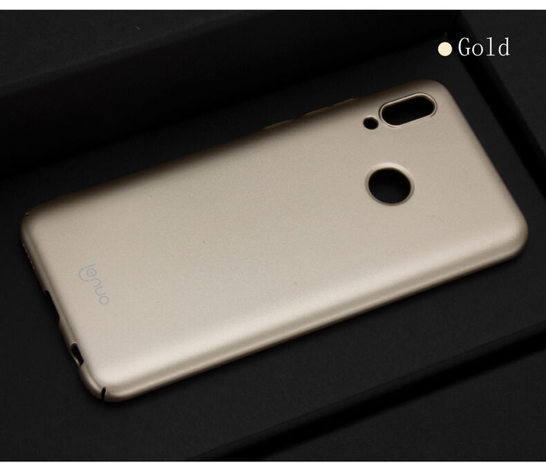 Lenuo Leshield etui plastikowe do Honor 10 Lite / Huawei P Smart (2019) - ciemnoniebieskie