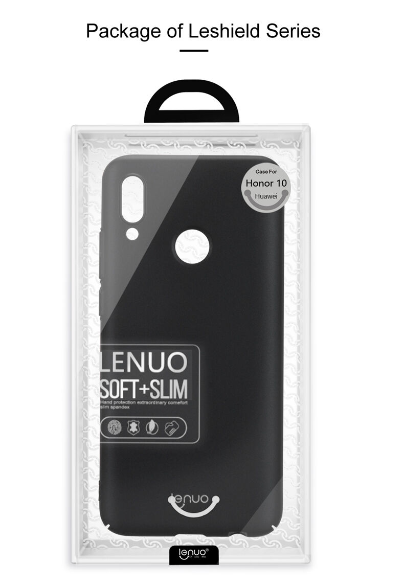 Lenuo Leshield etui plastikowe do Honor 10 Lite / Huawei P Smart (2019) - ciemnoniebieskie Lenuo Leshield etui plastikowe do Honor 10 Lite / Huawei P Smart (2019) - ciemnoniebieskie