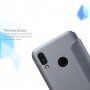 Nillkin Sparkle pokrowiec flip do Honor 10 Lite - szary