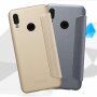 Nillkin Sparkle pokrowiec flip do Honor 10 Lite - szary