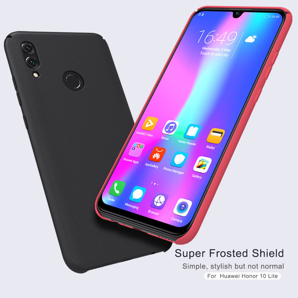 Nillkin Frosted etui plastikowe do Honor 10 Lite - złote