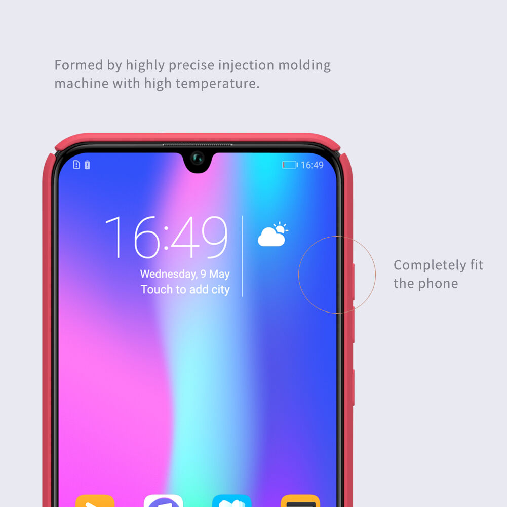 Nillkin Frosted etui plastikowe do Honor 10 Lite - złote