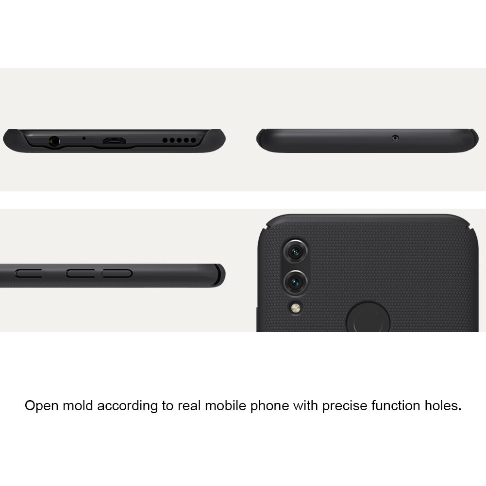 Nillkin Frosted etui plastikowe do Honor 10 Lite - czarne