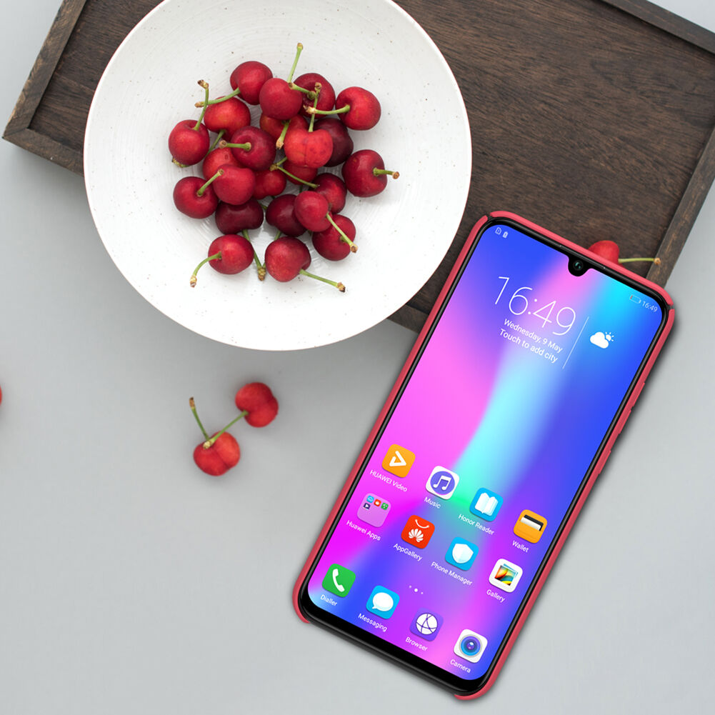 Nillkin Frosted etui plastikowe do Honor 10 Lite - czarne Nillkin Frosted etui plastikowe do Honor 10 Lite - czarne