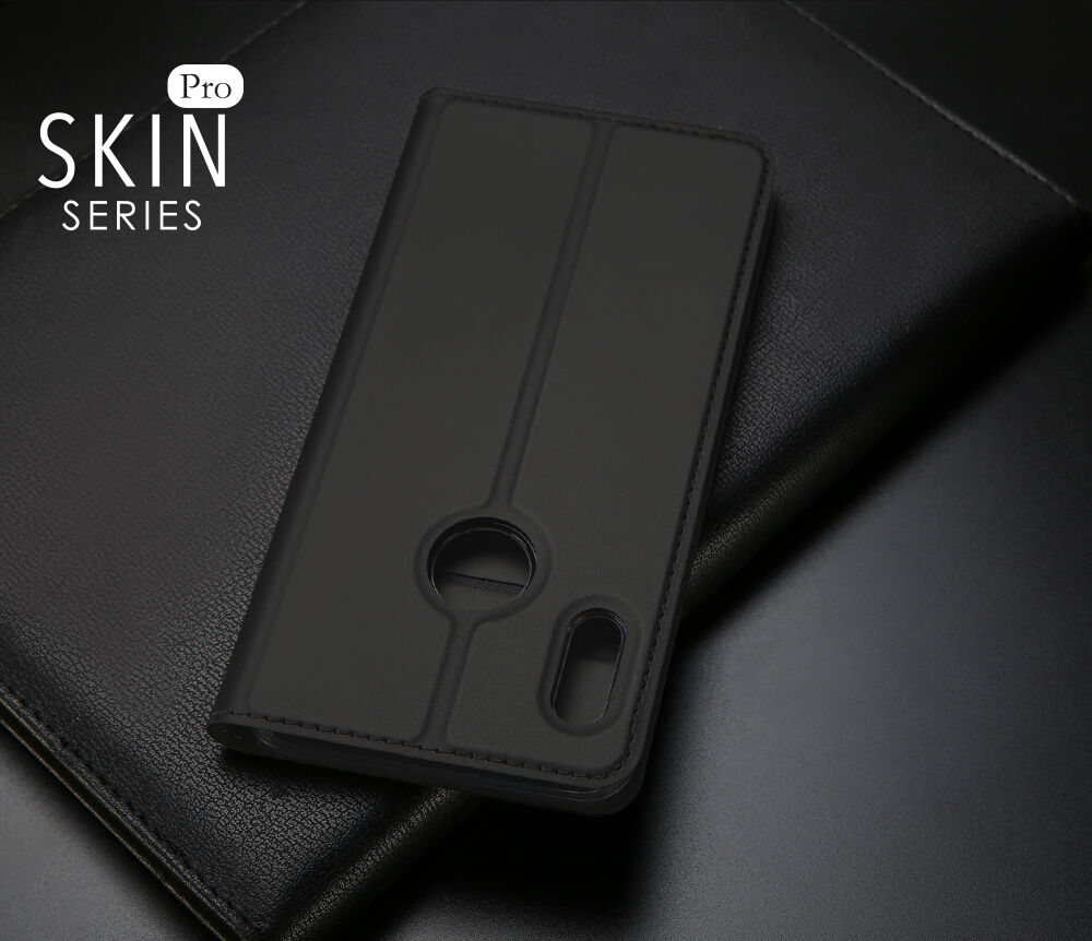 Dux Ducis Skin Pro pokrowiec flip do Honor 10 Lite - ciemnoniebieski