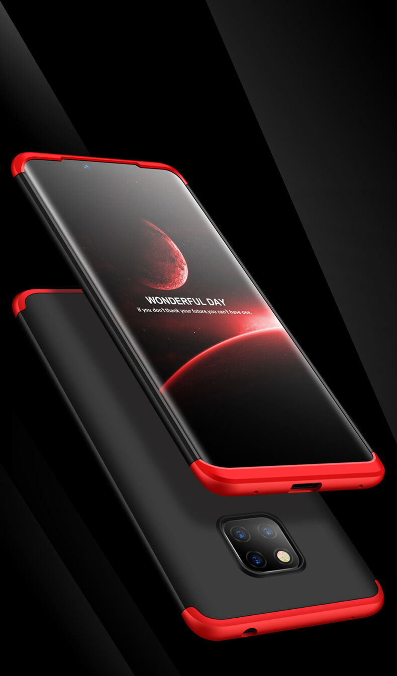 GKK etui matowe na cały obwód Huawei Mate 20 Pro - czarny