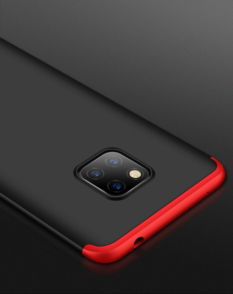 GKK etui matowe na cały obwód Huawei Mate 20 Pro - czarny