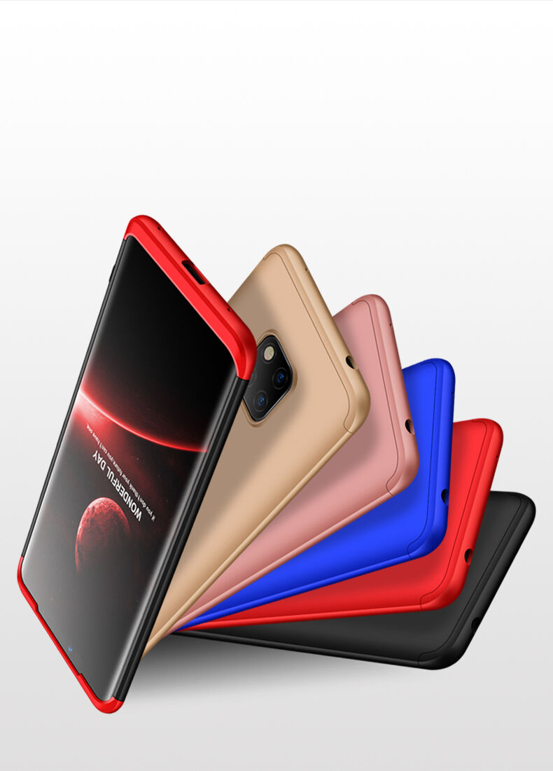 GKK etui matowe na cały obwód Huawei Mate 20 Pro - czarny