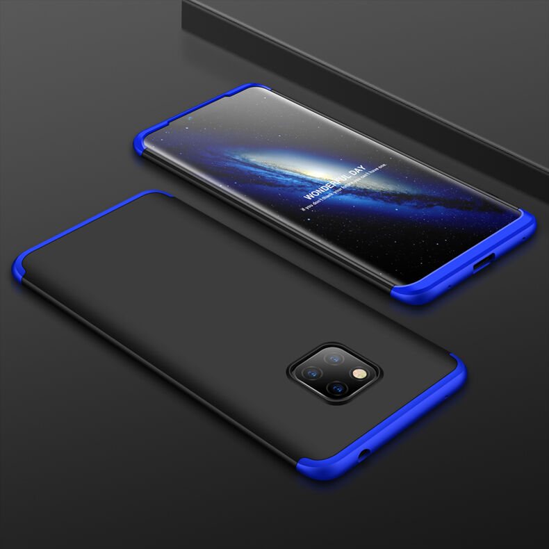 GKK etui matowe na cały obwód Huawei Mate 20 Pro - czarny