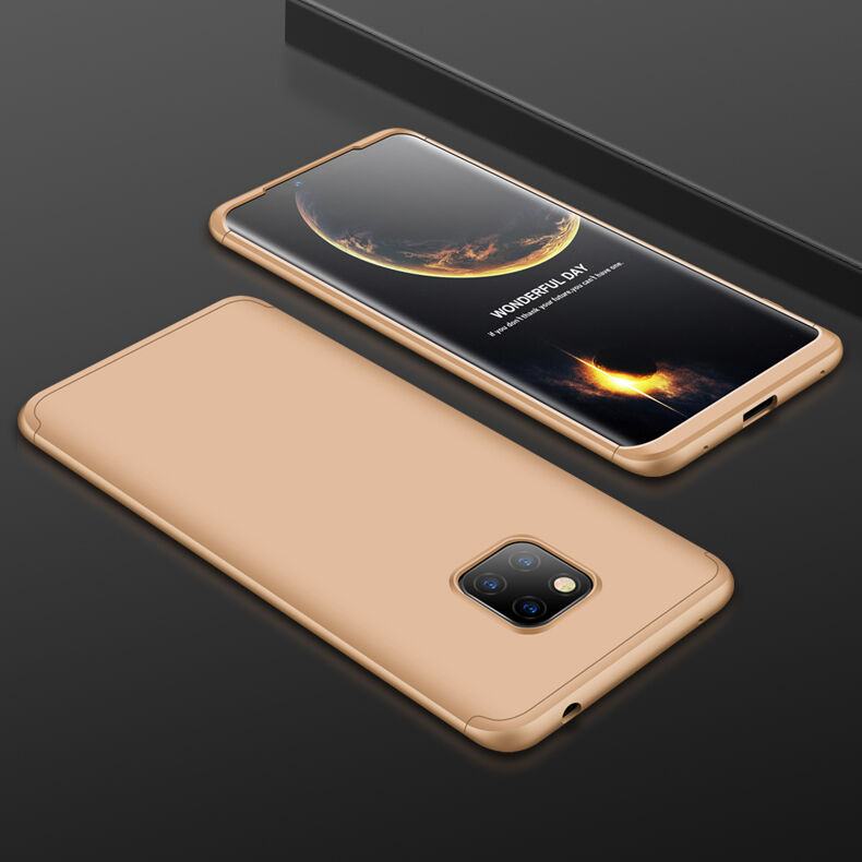 GKK etui matowe na cały obwód Huawei Mate 20 Pro - czarny
