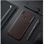 Etui plastikowe z teksturą karbonu do Huawei Nova 3i - ciemnoniebieskie