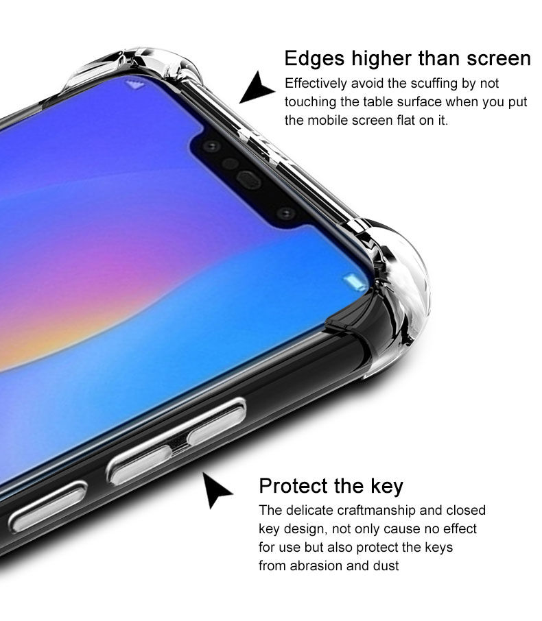 Imak etui plastikowe do Huawei Nova 3i - czarne