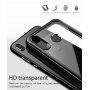 Ipaky etui przezroczyste z ramką do Huawei Nova 3 - czerwone