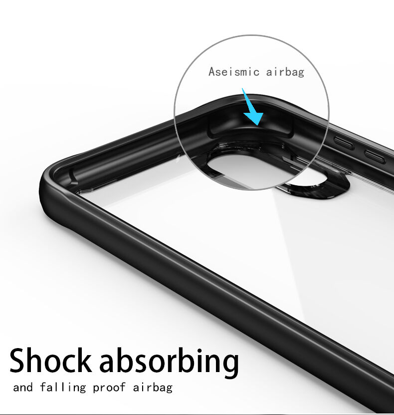 Ipaky etui przezroczyste z ramką do Huawei Nova 3 - czarne