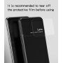 Mofi etui tylne z plastiku i szkła do Huawei P20 Lite - czarne