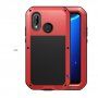 Love Mei super odporne etui metalowe do Huawei P20 Lite - czarne