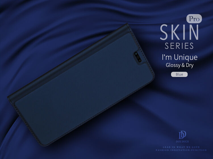 Dux Ducis Skin Pro pokrowiec flip do Honor 10 - szary
