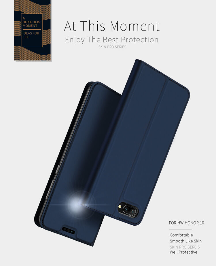 Dux Ducis Skin Pro pokrowiec flip do Honor 10 - szary