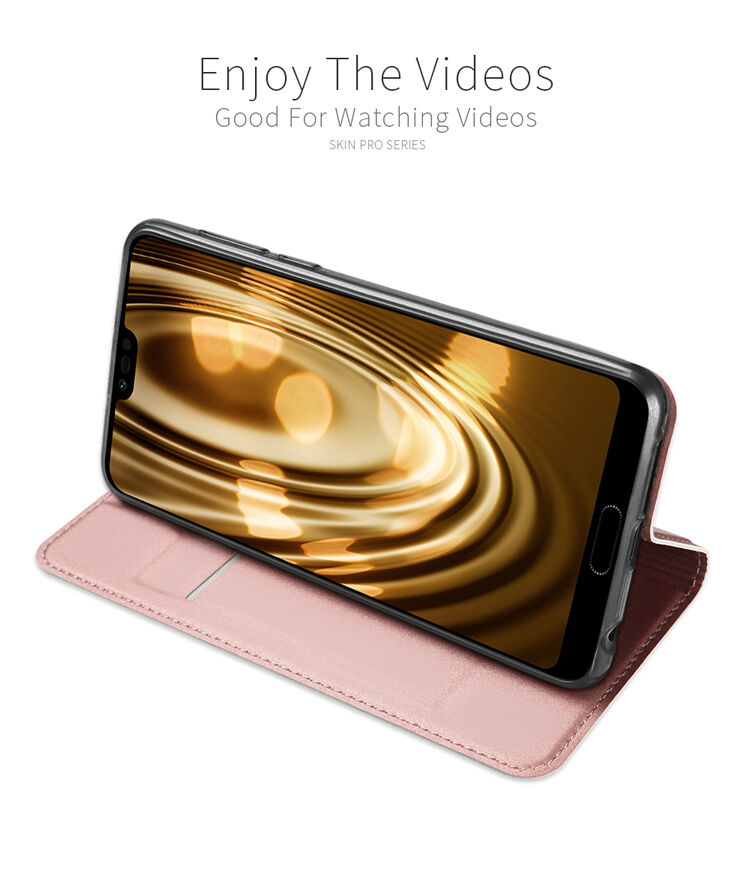 Dux Ducis Skin Pro pokrowiec flip do Honor 10 - szary