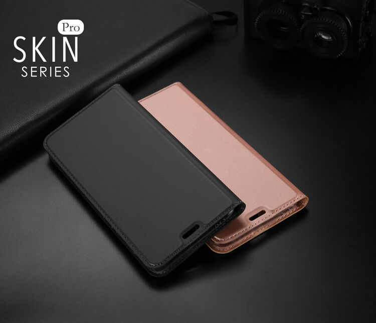 Dux Ducis Skin Pro pokrowiec flip do Honor 10 - szary