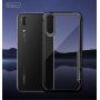 Ipaky etui przezroczyste z ramką do Huawei P20 Lite - czerwone
