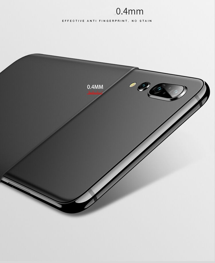 Cafele super cienkie etui plastikowe do Huawei P20 Pro - szare