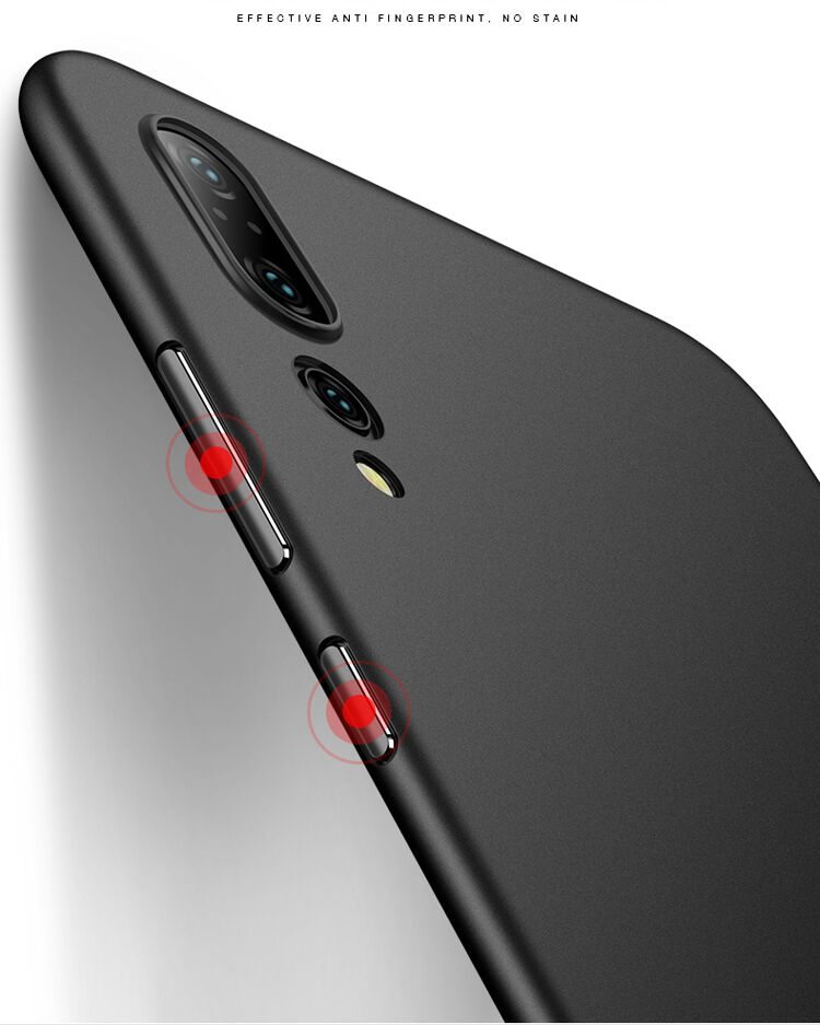 Cafele super cienkie etui plastikowe do Huawei P20 Pro - szare