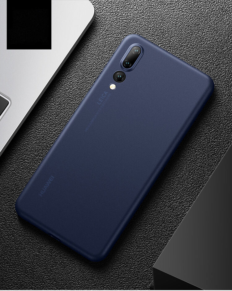Cafele super cienkie etui plastikowe do Huawei P20 Pro - szare