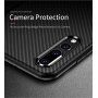Ipaky etui plastikowe z teksturą karbonową do Huawei P20 Pro - czarne