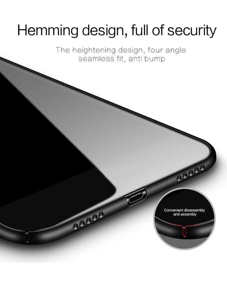 Mofi Shield cienkie etui plastikowe do Huawei P20 Pro - różowo-złote