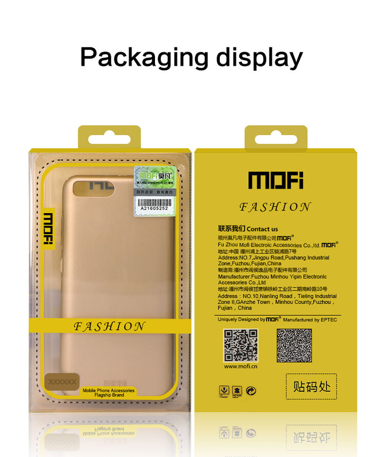 Mofi Shield cienkie etui plastikowe do Huawei P20 Pro - różowo-złote Mofi Shield cienkie etui plastikowe do Huawei P20 Pro - różowo-złote