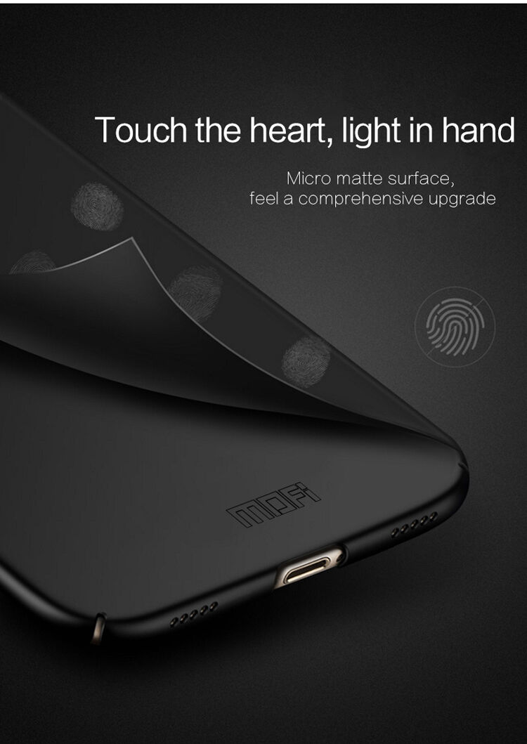 Mofi Shield cienkie etui plastikowe do Huawei P20 Pro - czerwone