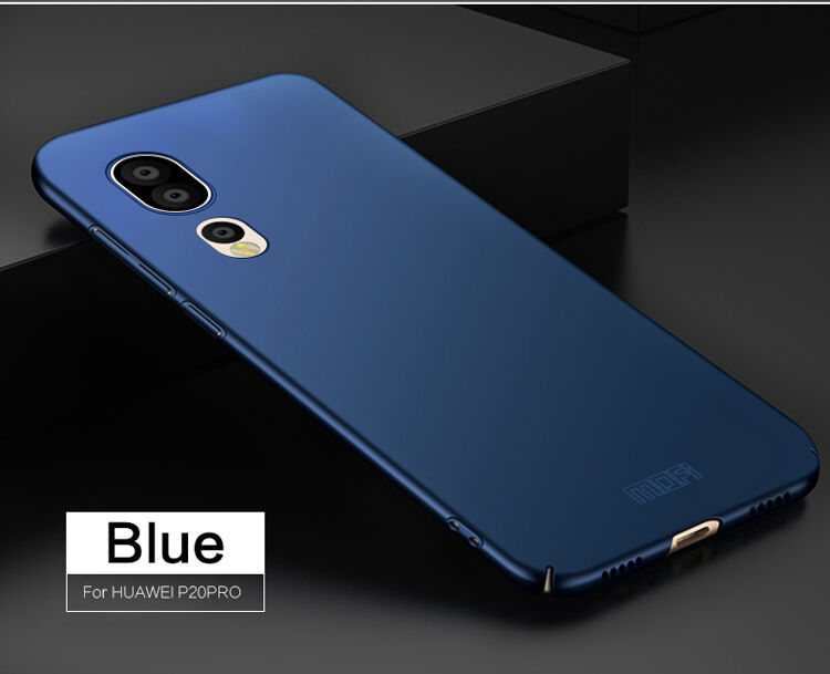 Mofi Shield cienkie etui plastikowe do Huawei P20 Pro - czerwone