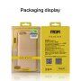 Mofi Shield cienkie etui plastikowe do Huawei P20 Pro - czerwone