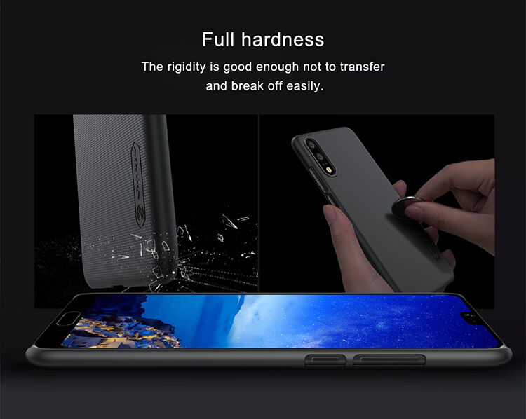 Nillkin etui plastikowe Frosted do Huawei P20 - czarne