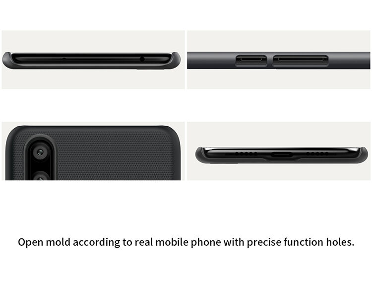Nillkin etui plastikowe Frosted do Huawei P20 - czarne