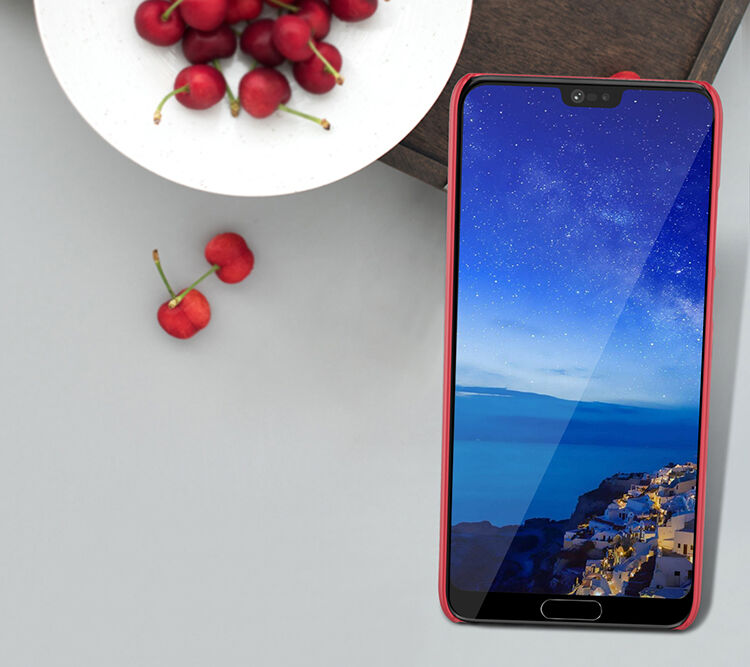 Nillkin etui plastikowe Frosted do Huawei P20 - czarne Nillkin etui plastikowe Frosted do Huawei P20 - czarne