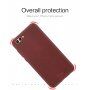 Mofi Matte etui plastikowe do Honor View 10 - bordowe