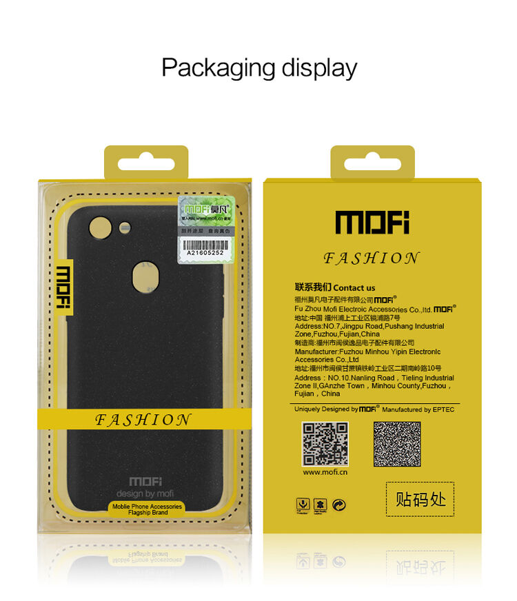 Mofi Matte etui plastikowe do Honor View 10 - bordowe Mofi Matte etui plastikowe do Honor View 10 - bordowe