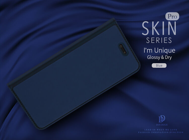 Dux Ducis Skin Pro pokrowiec flip do Huawei P10 Lite - złoty