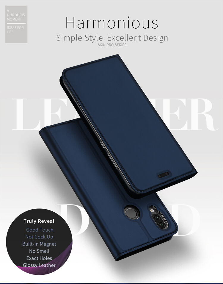 Dux Ducis Skin Pro pokrowiec flip do Huawei P10 Lite - różowo-złoty