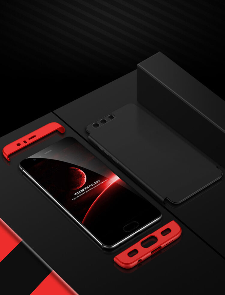 Etui matowe na cały telefon do Honor 9 - złote