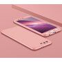 Etui matowe na cały telefon do Honor 9 - złote