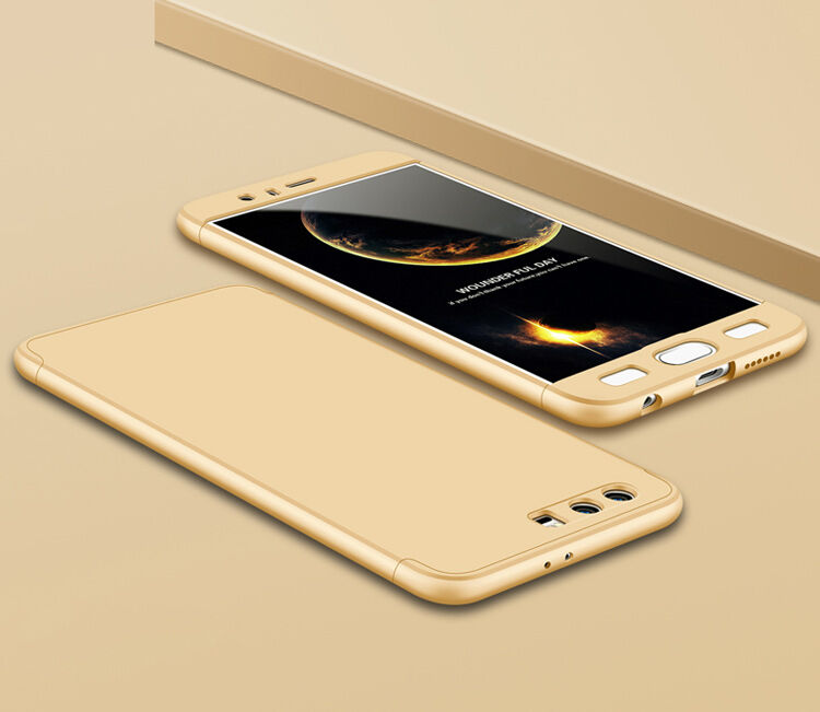 Etui matowe na cały telefon do Honor 9 - złote Etui matowe na cały telefon do Honor 9 - złote