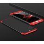 Etui matowe na cały telefon do Honor 9 - różowo-złote