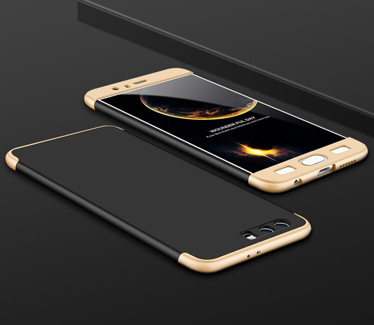 Etui matowe na cały telefon do Honor 9 - czerwone